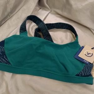 American Eagle xL teal flat seam nwt